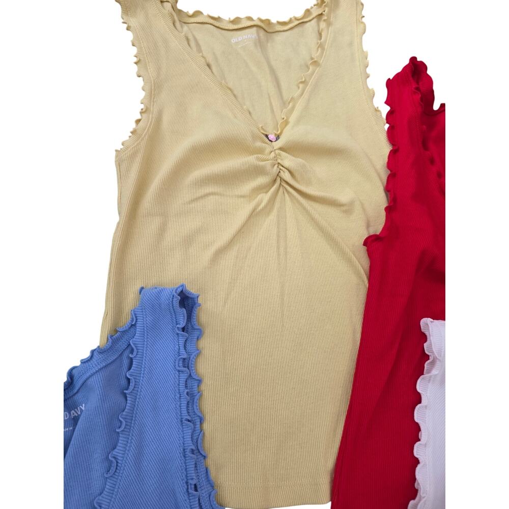 Set of 5 Old Navy Sleeveless tops, size Small - Picture 6 of 7